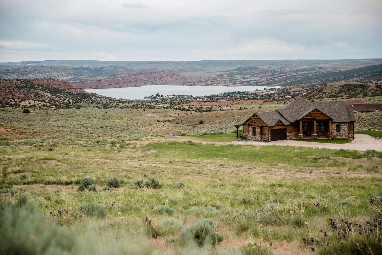 Casper, Wyoming cityscape and street view