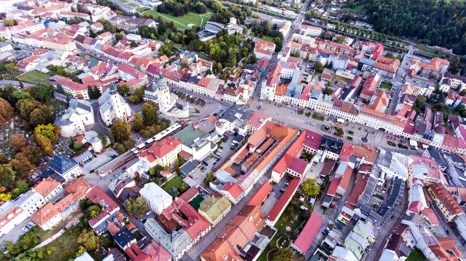Alabama cityscape and street view