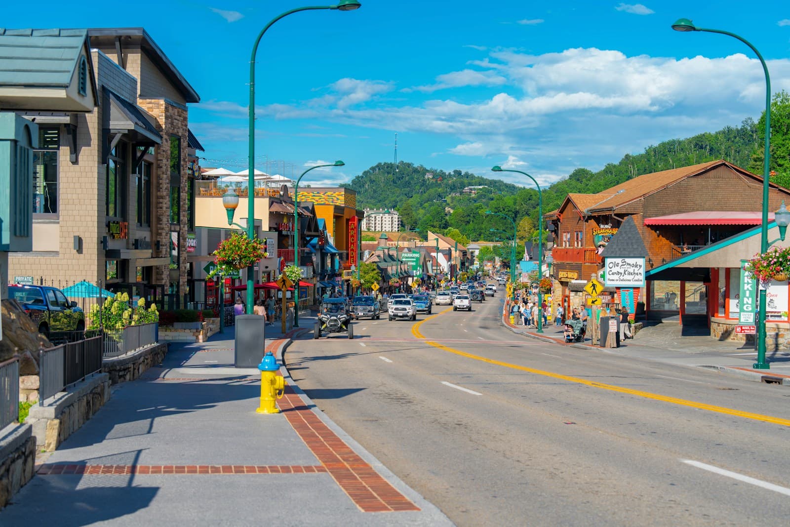 Tennessee cityscape and street view