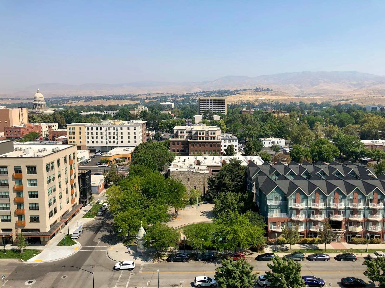 Meridian, Idaho cityscape and street view