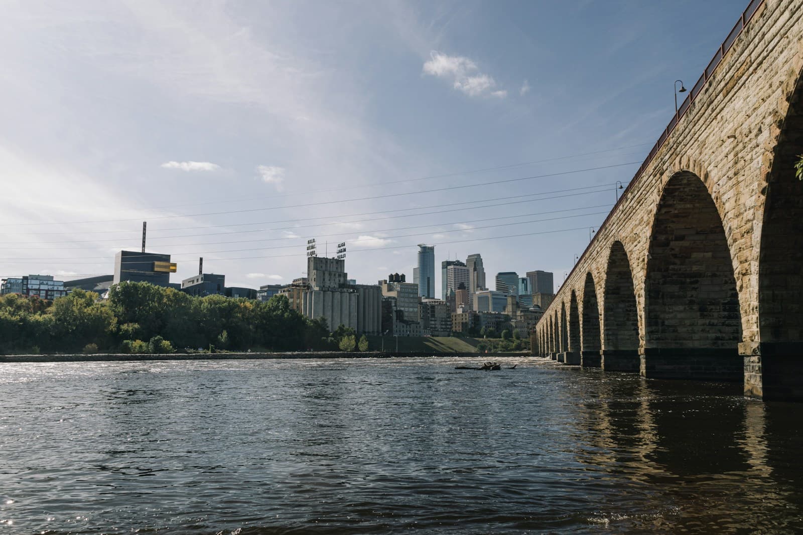 Minnesota cityscape and street view
