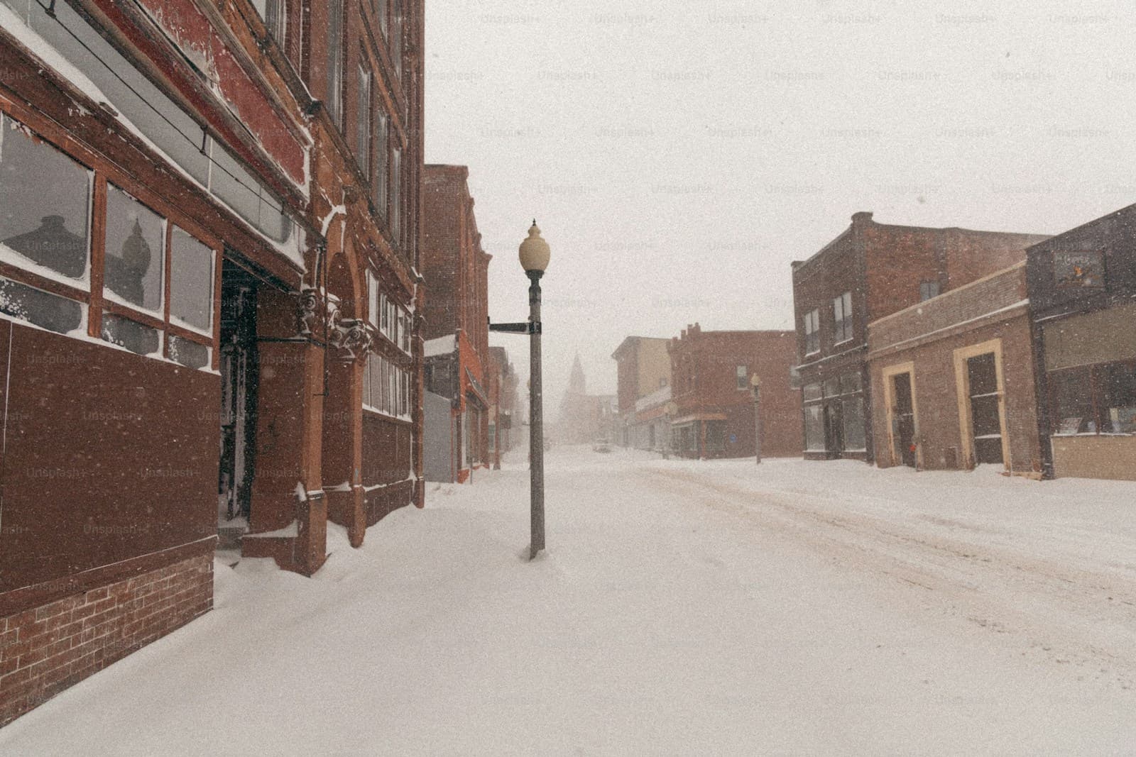 Lansing, Michigan cityscape and street view