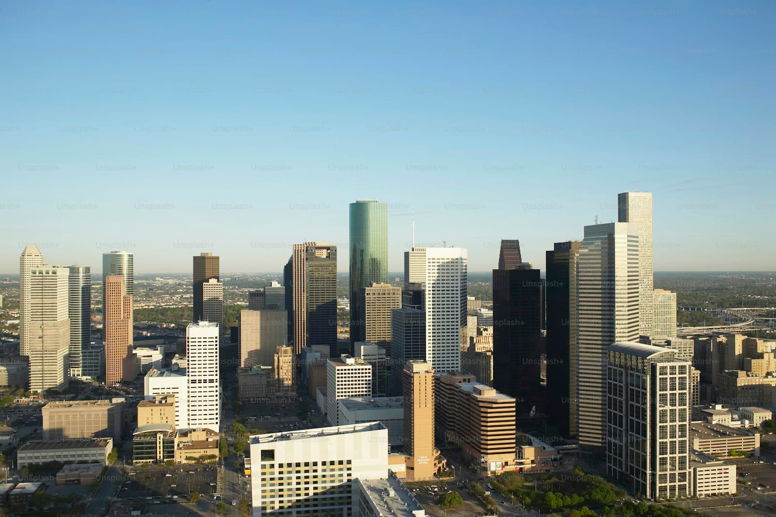 Oklahoma cityscape and street view