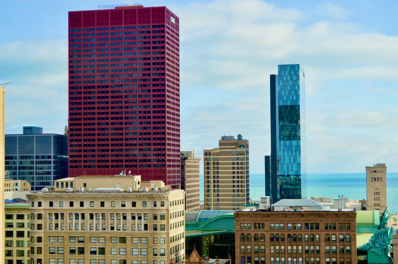 Sterling Heights, Michigan cityscape and street view