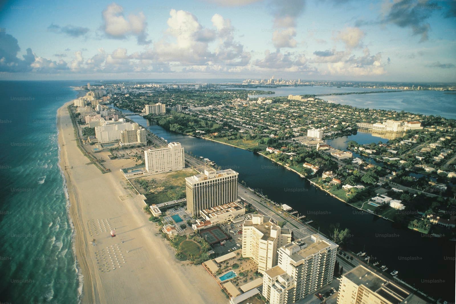 Gulfport, Mississippi cityscape and street view