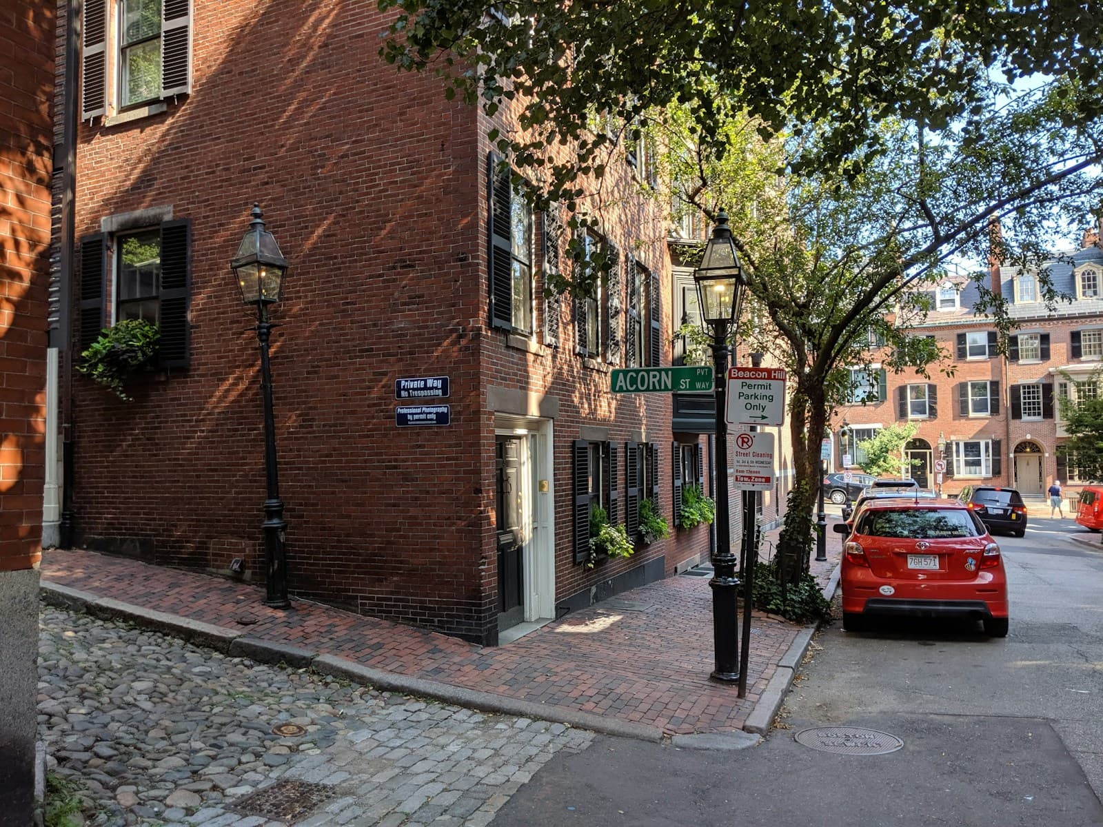 Lowell, Massachusetts cityscape and street view