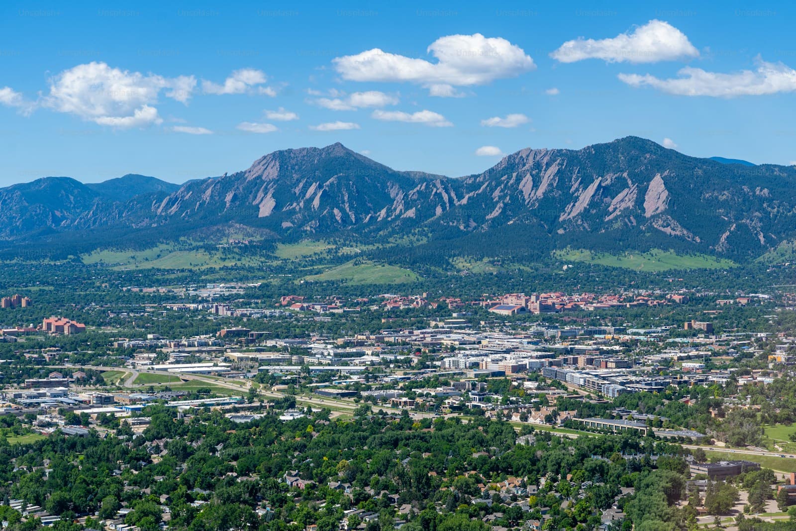 Montana cityscape and street view